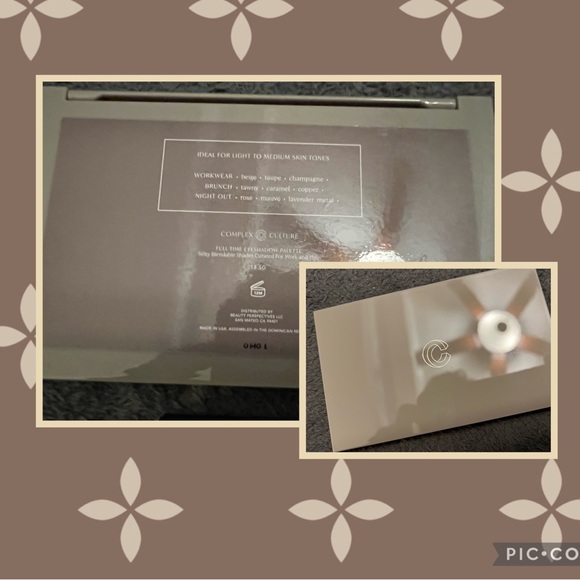 Eyeshadow Palette Duo *NEW* Lovecraft Beauty & IPSY’s Complex Culture - Picture 7 of 12